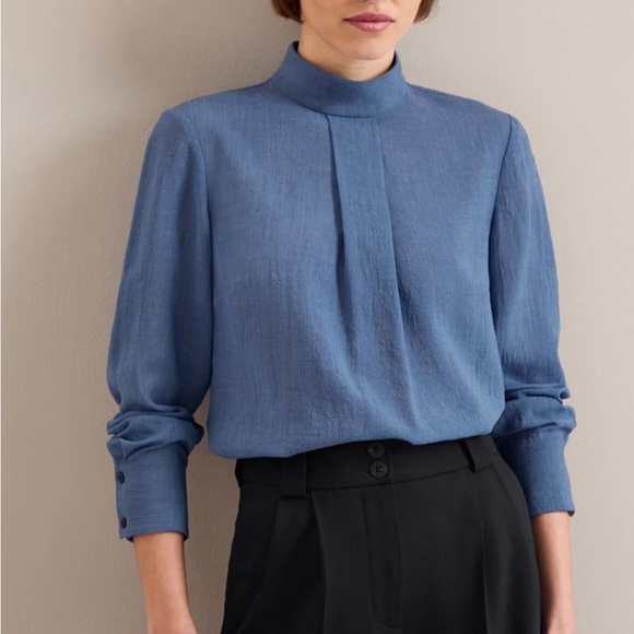 Kate Middleton Cefinn blouse in cornflower blue. UK size 12, US 8/10 - Picture 2 of 7